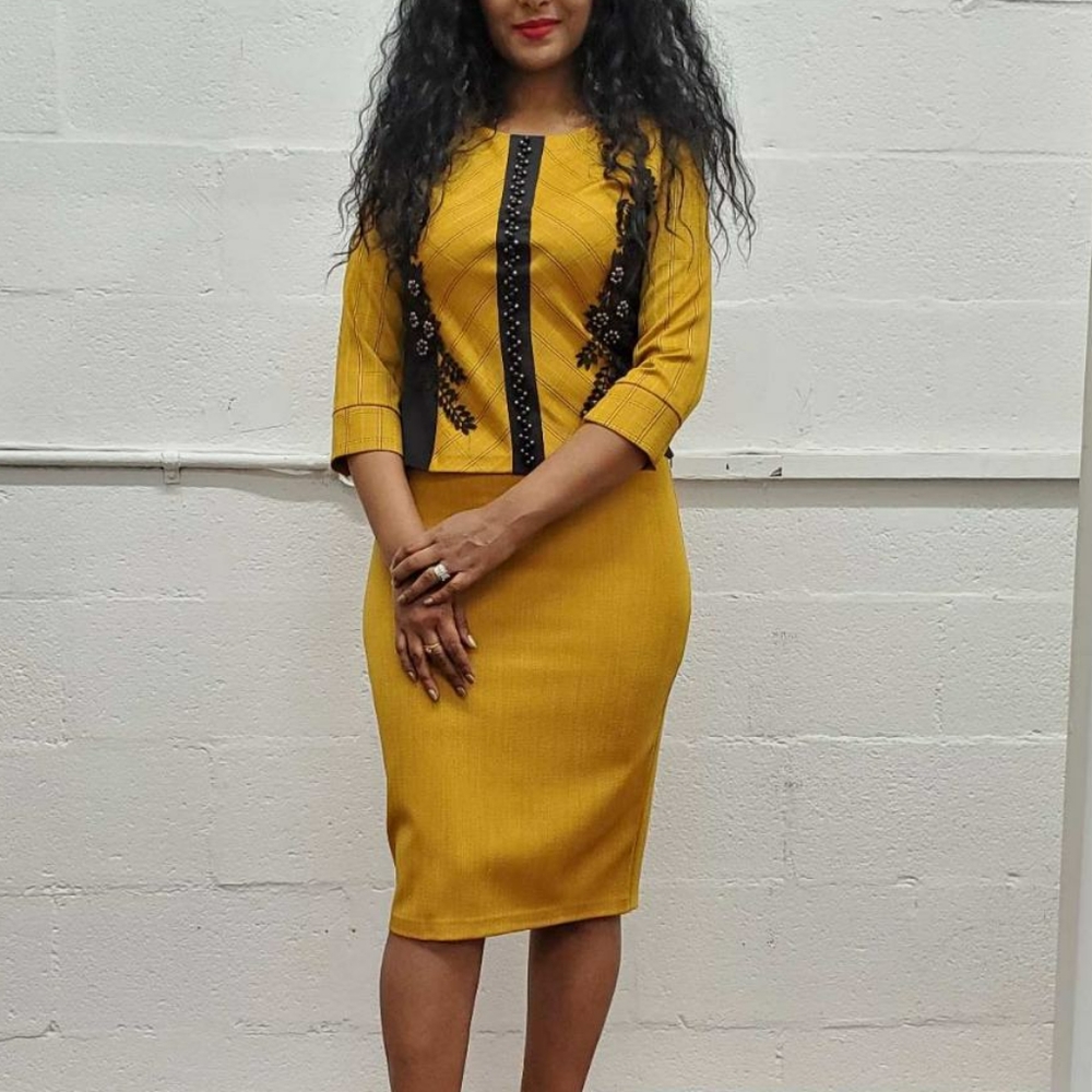 Top and skirt set